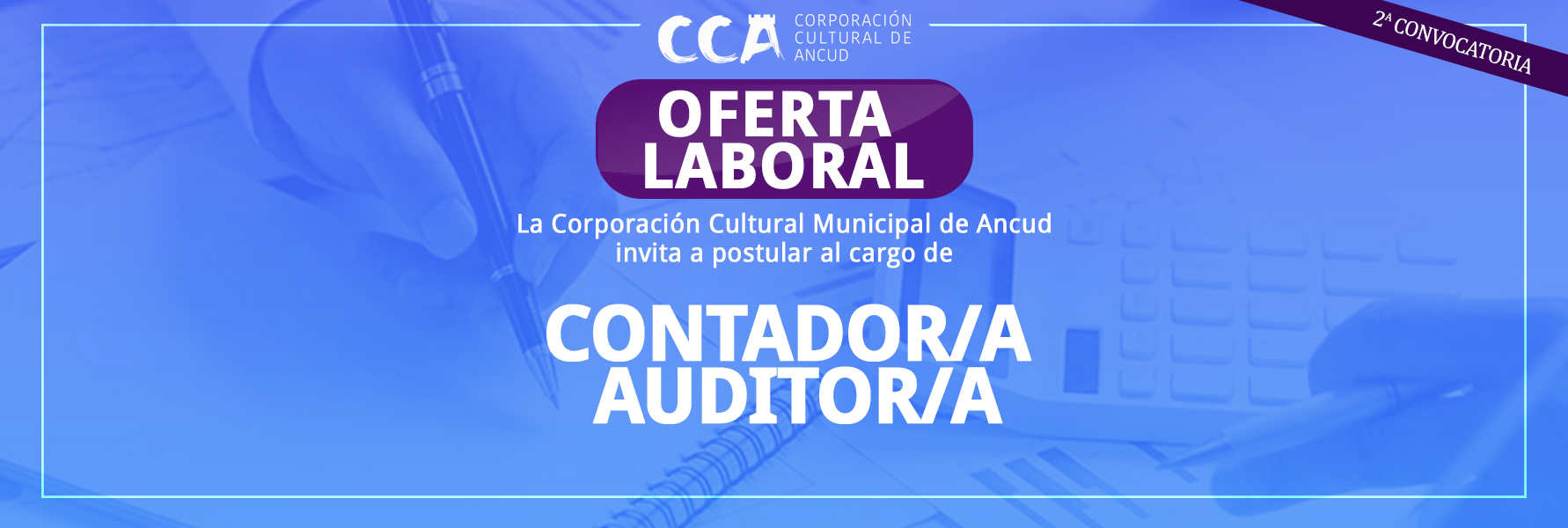 Oferta Laboral Contador/a Auditor/a